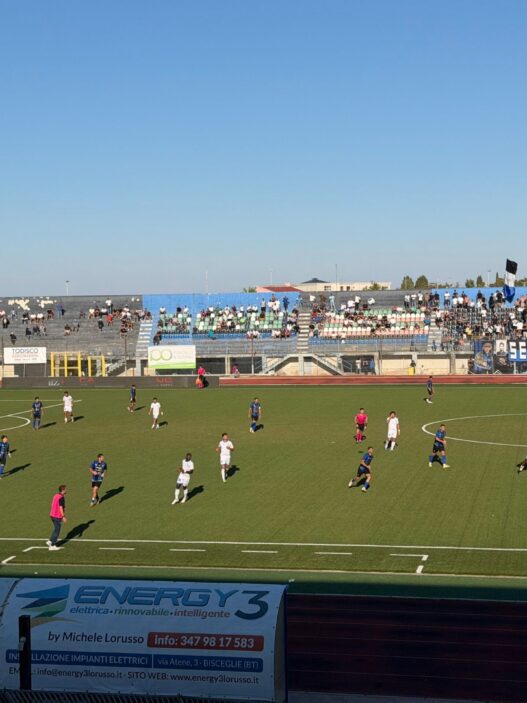 Bisceglie, tris all'Ischia e secondo posto: 3-1 al "Ventura"