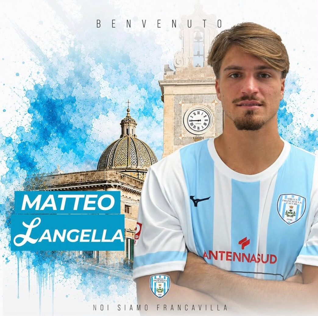Virtus Francavilla, ufficiale l'arrivo di Matteo Langella
