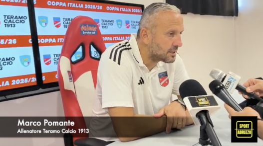 Teramo, Pomante: "Ricorderemo questo Derby, ma pensiamo già alla prossima"