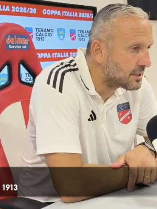 Teramo, Pomante: "Contento della reazione dopo una settimana difficile"