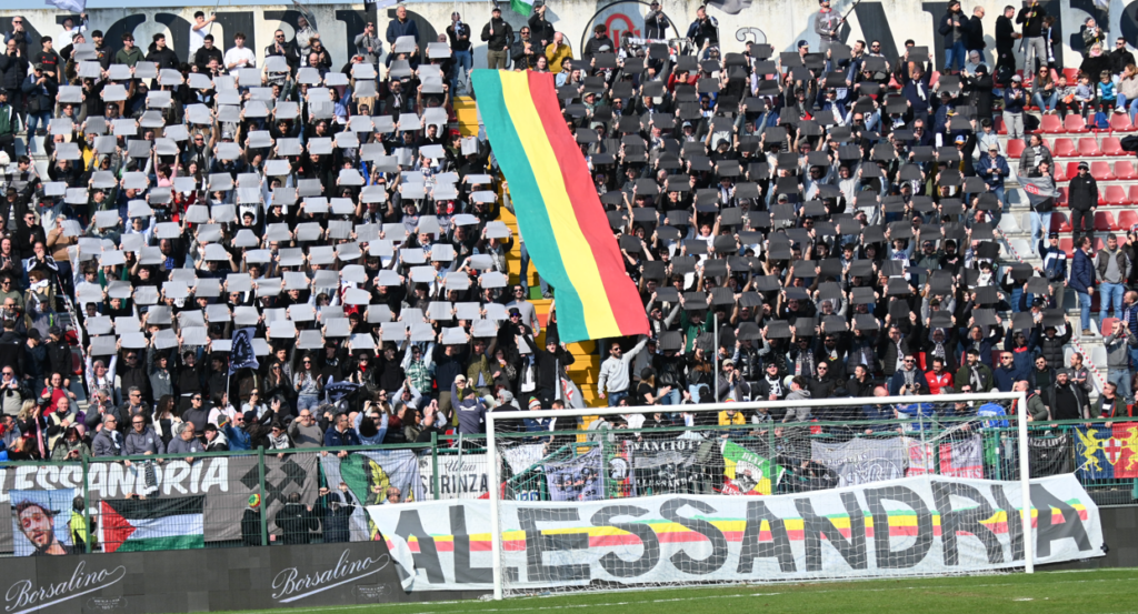 Alessandria-Imperia: la Curva Nord annuncia il boicottaggio
