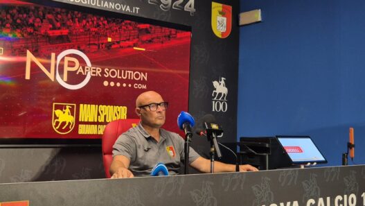Giulianova, Pergolizzi: "Non siamo ancora squadra, ma il tempo ci darà ragione"