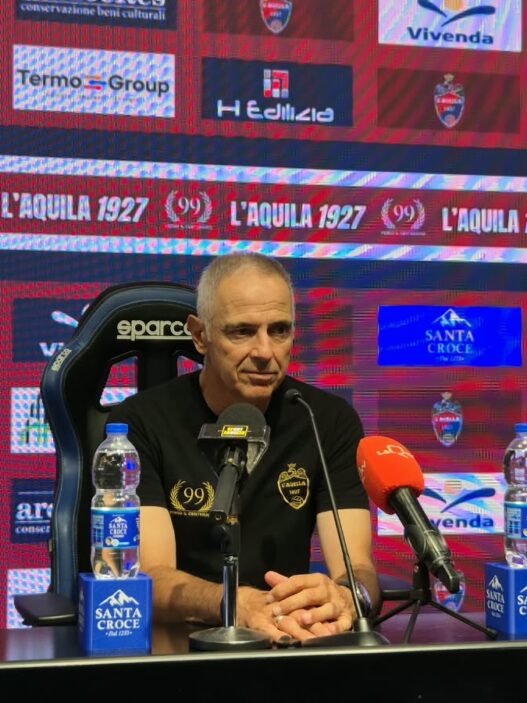 L'Aquila, Andreucci: "Pareggio accettabile con questa prestazione"
