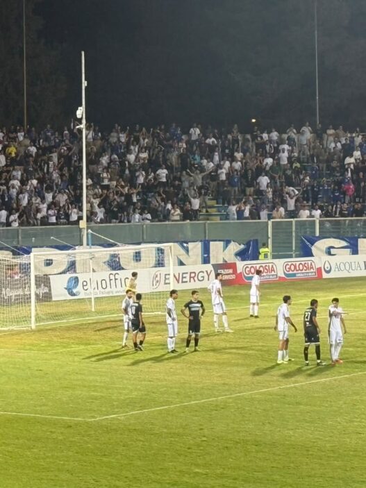 Fidelis Andria, il derby col Manfredonia finisce 1-1