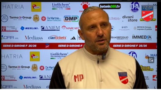 Pomante esalta il Teramo dopo il tris: "Partita straordinaria"