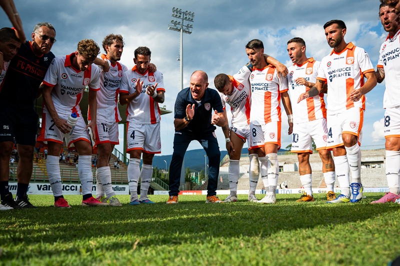 Pistoiese, la mano di Bisoli e il muro di Giuliani: la squadra prende forma