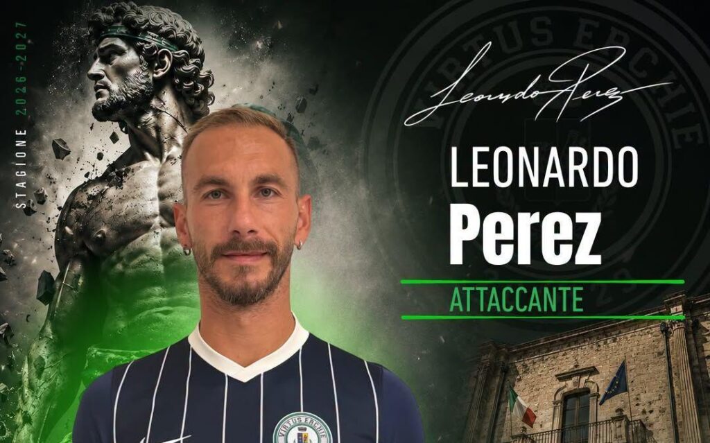 Virtus Erchie, doppio colpo in attacco: arrivano Leonardo Pérez e Denis Florian Mbappé