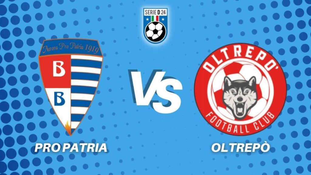 Pro Patria-Oltrepò: cronaca testuale del match