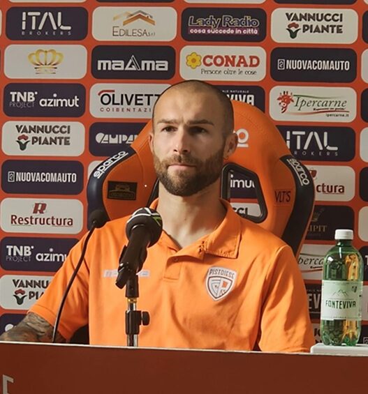 Pistoiese, il ritorno di Federico Russo: gol, lacrime e promesse