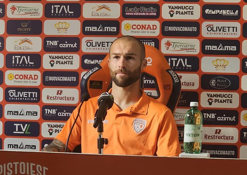 Pistoiese, il ritorno di Federico Russo: gol, lacrime e promesse
