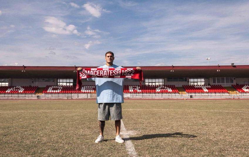 Maceratese, Mattia Gagliardi in dubbio per la Santegidiese