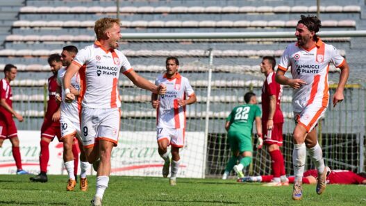 Pistoiese, esordio vincente al Melani: Solbiatese ko 2-0
