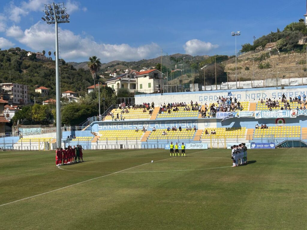 Saluzzo, rimpianti per il pari a Sanremo: Ganz pareggia al 94’