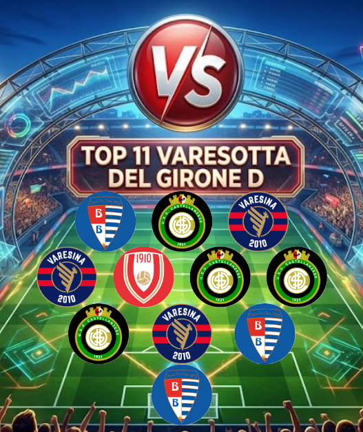 Serie D, la Top 11 varesotta: Valmori show, tris per la Castellanzese