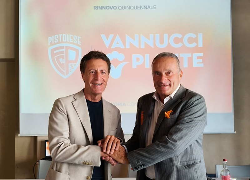 Pistoiese e Vannucci Piante: rinnovo quinquennale fino al 2031