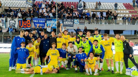 Fidelis Andria, la coppa è alle spalle: focus sul campionato