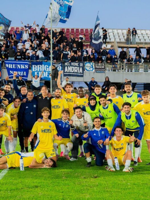 Fidelis Andria, la coppa è alle spalle: focus sul campionato