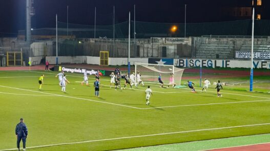 Serie D, il Brindisi espugna Bisceglie 2-0