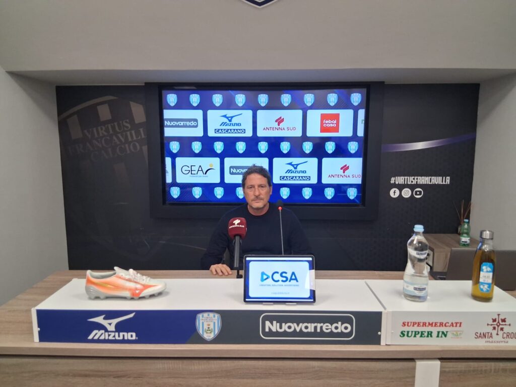 Virtus Francavilla, Trocini: "La felicità dei tifosi è la nostra gratificazione"