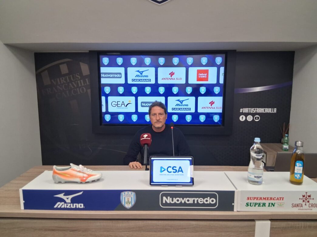 Virtus Francavilla, Trocini: "La felicità dei tifosi è la nostra gratificazione"
