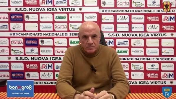 Bonina (Igea Virtus): "Sconfitta inspiegabile, il campionato è lungo"