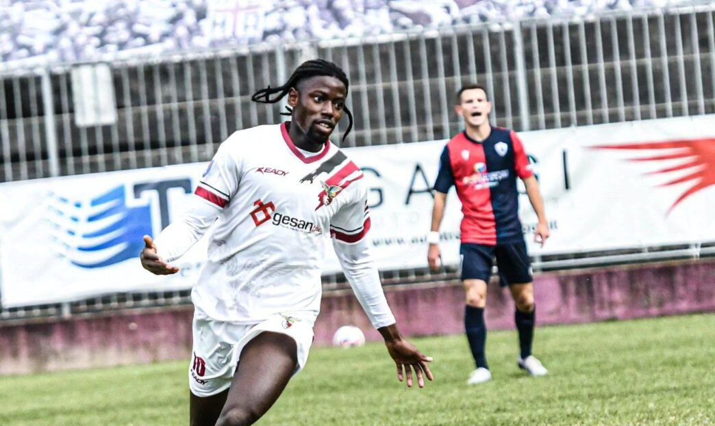 Tenkorang, bomber del Trestina, nel mirino di club di Serie D