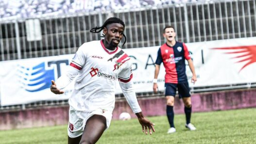 Tenkorang, bomber del Trestina, nel mirino di club di Serie D