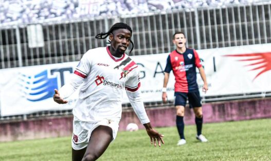Tenkorang, bomber del Trestina, nel mirino di club di Serie D