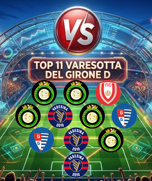 Castellanzese domina la Top 11 varesotta del Girone D: Profeta MVP